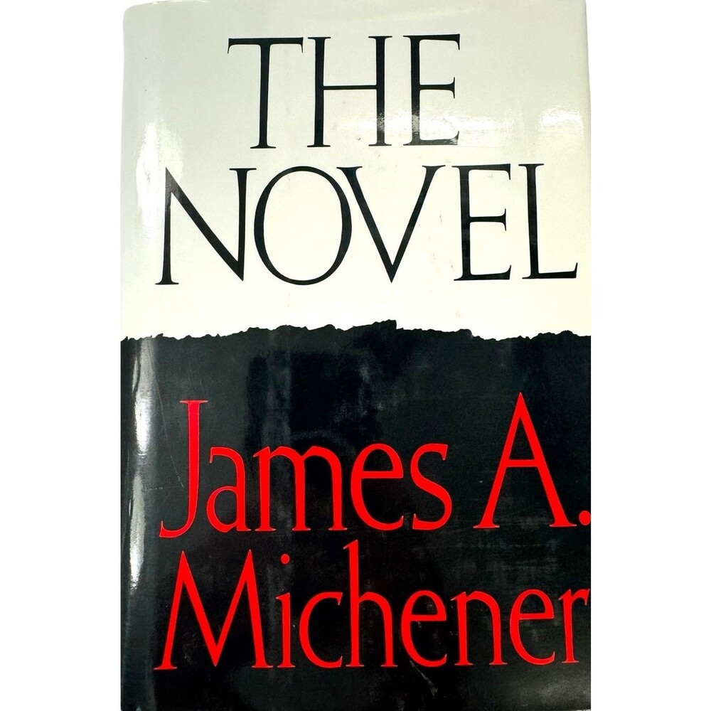 James A. Michener The Novel Hardcover Book